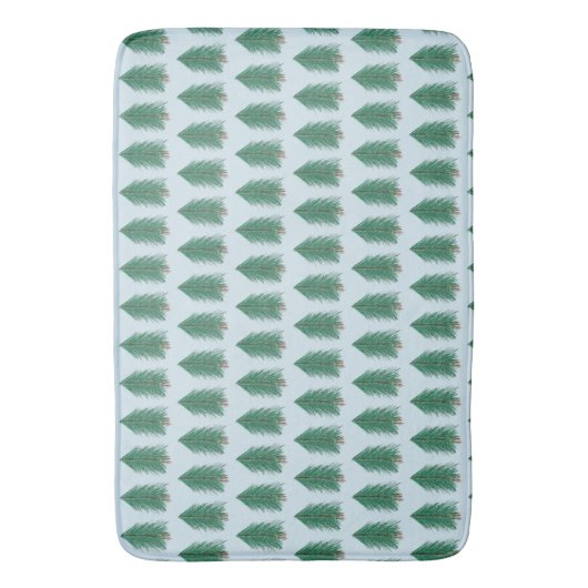 Fir Tree Forest Badmat (Voorkant Verticaal)