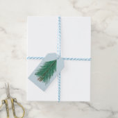 Fir Tree Forest Cadeaulabel (Met Touw)