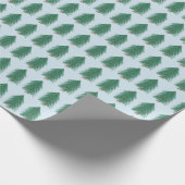 Fir Tree Forest Cadeaupapier (Hoek)