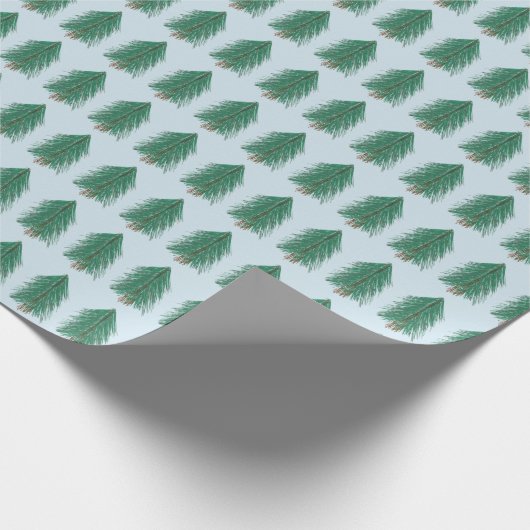 Fir Tree Forest Cadeaupapier (Hoek)