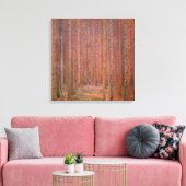 Fir Tree Forest (door Gustav Klimt) Canvas Afdruk (Insitu (Woonkamer))