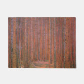 Fir Tree Forest (door Gustav Klimt) Deurmat (Voorkant)