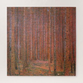 Fir Tree Forest (door Gustav Klimt) Legpuzzel