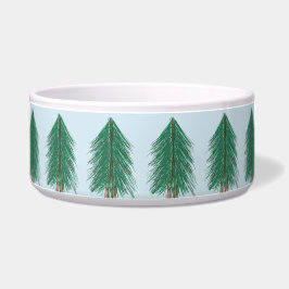 Fir Tree Forest Pet Voerbakje