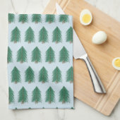 Fir Tree Forest Theedoek (Quarter Fold)