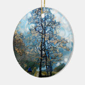 FIR TREE KERAMISCH ORNAMENT (Links)