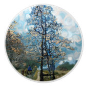 FIR TREE KERAMISCHE KNOP (Voorkant)