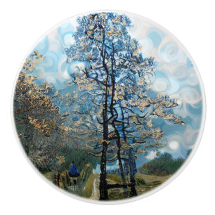 FIR TREE KERAMISCHE KNOP