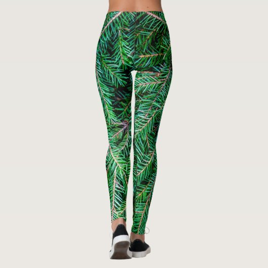 Fir tree look leggings (Achterkant)
