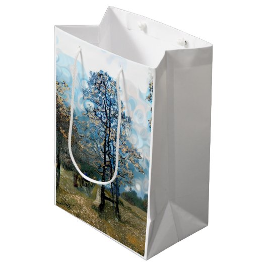 FIR TREE MEDIUM CADEAUZAKJE (Voorkant Gekanteld)