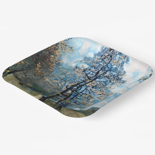 FIR TREE PAPIEREN BORDJE (Gebogen)