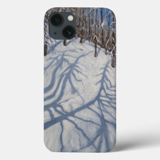Fir Tree Shadows Tignes 2009 Case-Mate iPhone Case (Achterkant)