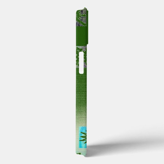 Fir Tree & Snowflakes & Your Name Case-Mate iPhone Case (Achterkant / Rechts)