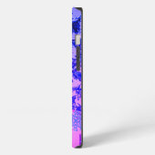 Fir Tree & Snowflakes & Your Name iPhone Hoesje (Linkerkant)