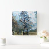 FIR TREE VIERKANTE KLOK (Huis)