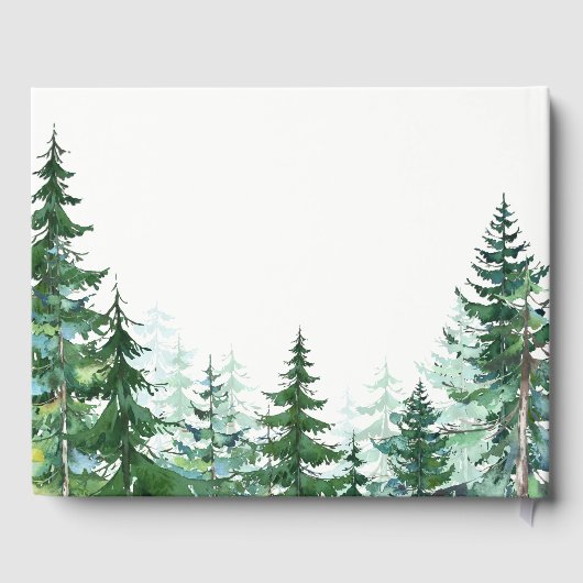 Fir Tree Wedding Gastenboek (Achterkant)