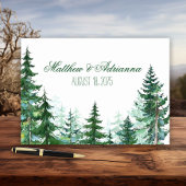 Fir Tree Wedding Gastenboek