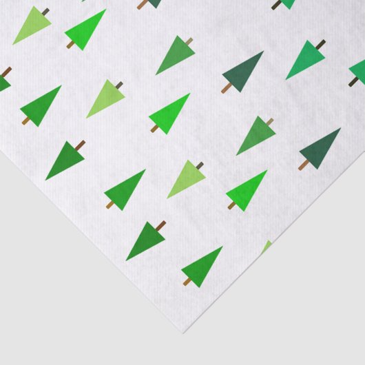 Fir Trees Tissuepapier (Detail)