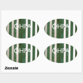 Fira - Santorini Ovale Sticker (Vel)