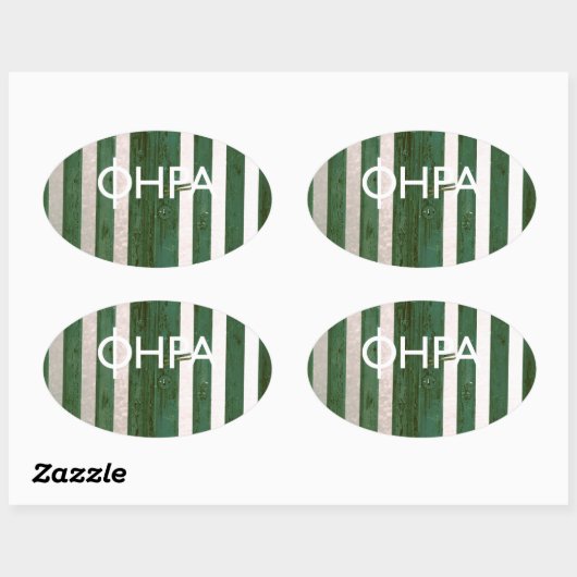 Fira - Santorini Ovale Sticker (Vel)