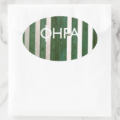 Fira - Santorini Ovale Sticker (Tas)