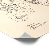 Fire Alarm 1911 Patent Art - Old Peper Poster (Hoek)