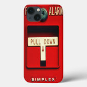 Fire alarm Case-Mate iPhone case (Achterkant)