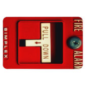 Fire alarm magneet (Horizontaal)