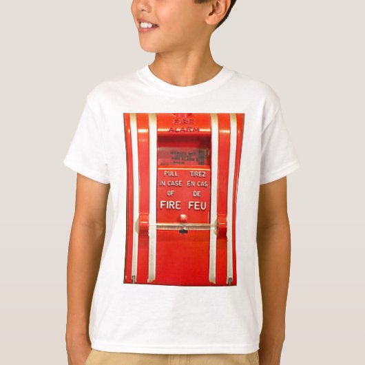 Fire alarm t-shirt (Voorkant)
