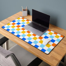 Fire and ice checkerboard pattern