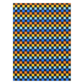 Fire and ice checkerboard pattern tafelkleed (Voorkant)