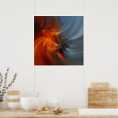 Fire and Ice Poster (Keuken)