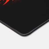 Fire and Ice Wolf – Blue Red Elemental Animal Bureaumat (Hoek)