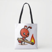 Fire Ant Tote Bag (Voorkant)