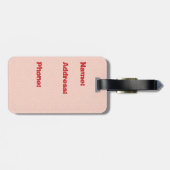 Fire Arches Bagagelabel (Achterkant horizontaal)