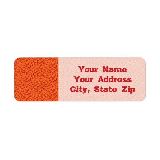 Fire Arches retouradreslabel Etiket (Voorkant)