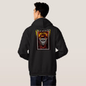 Fire Baboon Hoodie (Achterkant volledig)