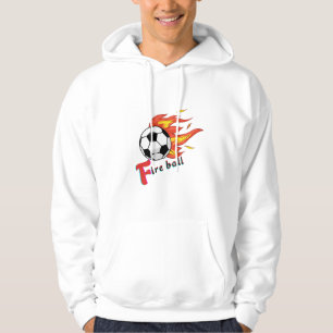 Fire Ball - Voetbal in brand Hoodie