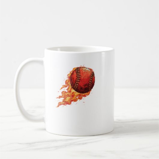 Fire Baseball  Koffiemok (Links)