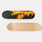 FIRE BIRD SKATEBOARD - PHOENIX-ONTWERP (Horizontaal)