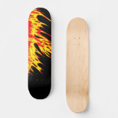 FIRE BIRD SKATEBOARD - PHOENIX-ONTWERP (Voorkant)