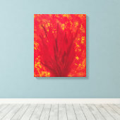 FIRE BLOOM canvas print (Insitu (Houten vloer))