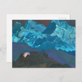 Fire Blossom, 1924, van Nicholas Roerich Briefkaart (Voorkant / Achterkant)