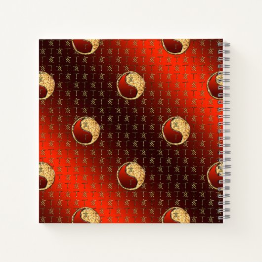 Fire Boar Notitieboek (Achterkant)