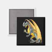 Fire Breading Dragon Magnet (Voorkant / Achterkant)