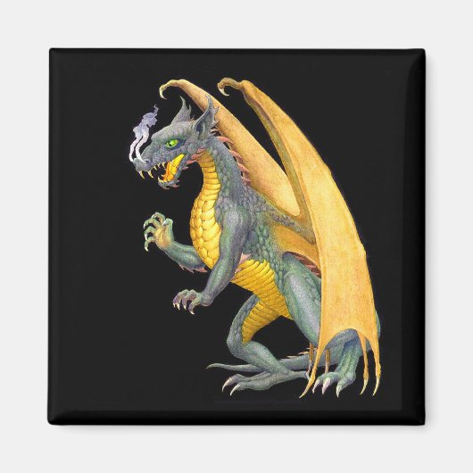 Fire Breading Dragon Magnet (Voorkant)