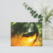 Fire-Breathing Dinosaur of Dragon van Michael Mahe Briefkaart (Staand voorkant)