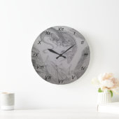 Fire breathing Dragon attacking viking boat Grote Klok (Huis)