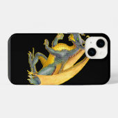 Fire Breathing Dragon iPhone 6 Hoesje iPhone 14 Hoesje (Achterkant horizontaal)