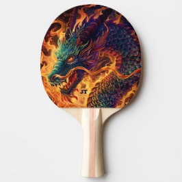 Fire Breathing Dragon Personalized Tafeltennisbatje